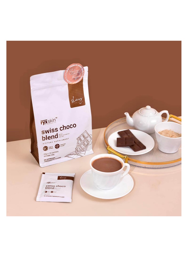 RYX Skincerity Swiss Choco Blend Meal Replacement Drink
