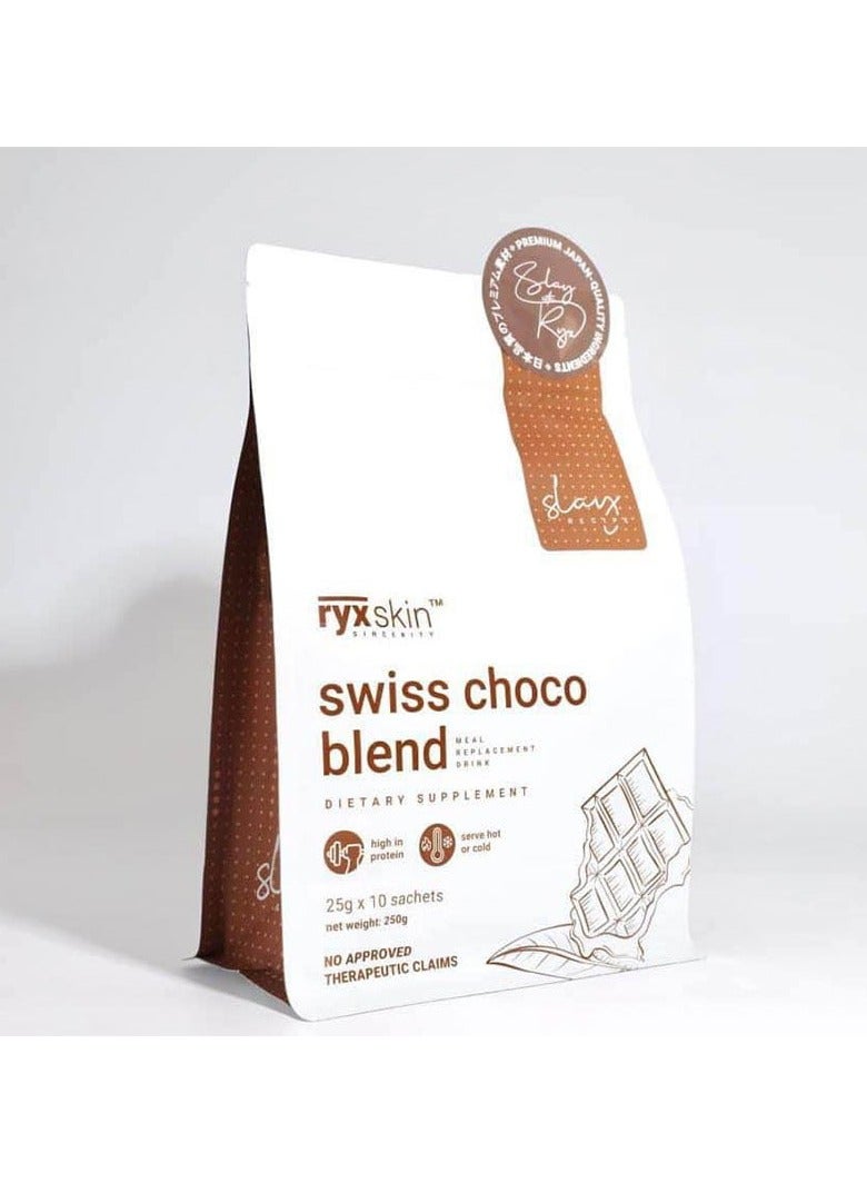 RYX Skincerity Swiss Choco Blend Meal Replacement Drink