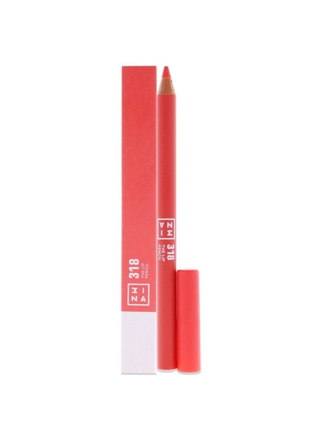 The Lip Pencil 318 - Contours Smoothly - Provides Excellent Coverage - Super Soft, Blendable, Hydrating Formula - Smooth And Long Wearing Effect - Can Be Worn Alone - Easy To Apply - 0.04 Oz