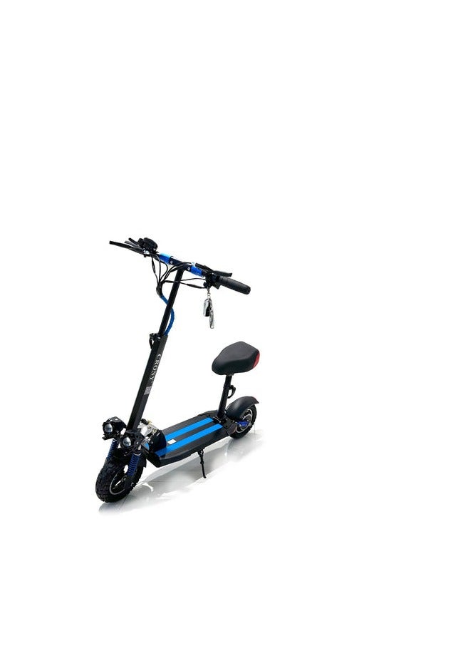 V10 Pro Blue max speed 35km h Fast Speed E scooter 38v 1000w strong powerful electric scooter foldable 10 inch electric scooter