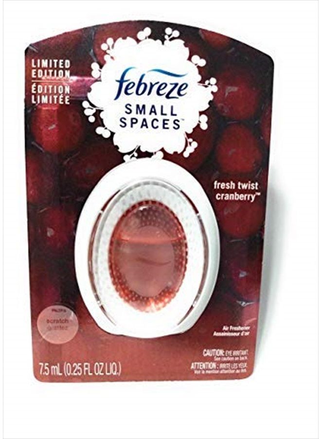 Small Spaces Fresh Twist Cranberry Air Freshener - 0.25 fl oz