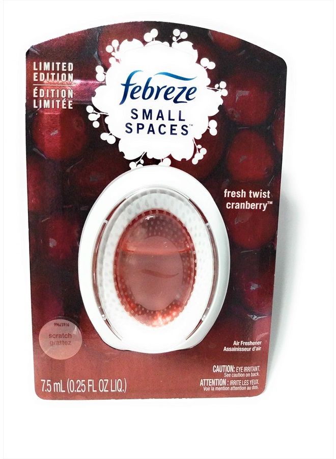Small Spaces Fresh Twist Cranberry Air Freshener - 0.25 fl oz