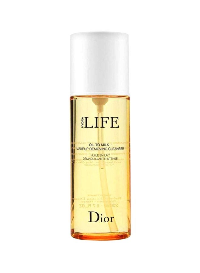 Hydra Life Oil To Milk Make Up Removing Cleanser