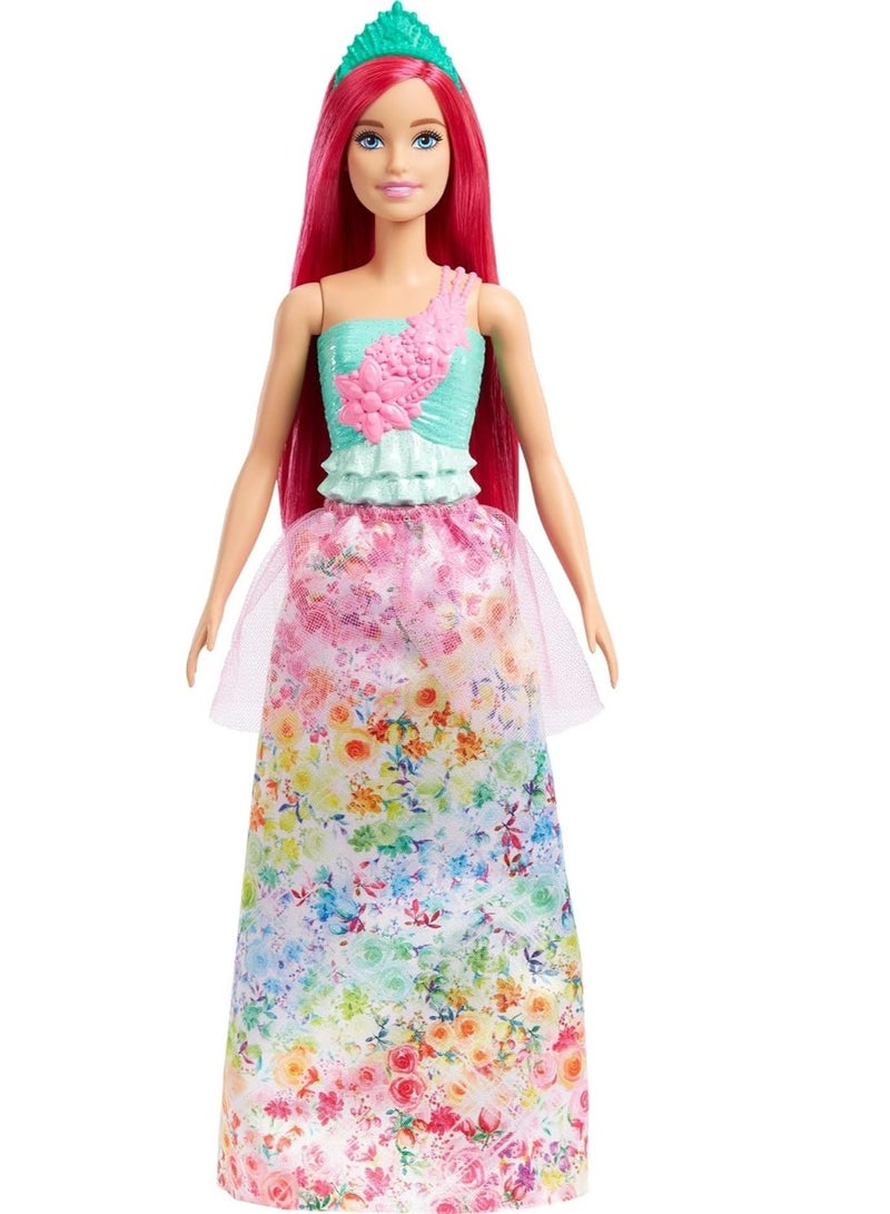 Barbie Dreamtopia Princess Doll Dark Pink Hair