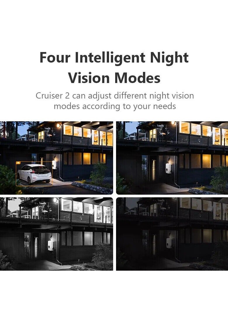 Imou Cruiser-2 5MP IP Camera, Two Way Talk, AI Human Detection, IP66, Smart Full Color Night Vision, Outdoor wifi Security Camera