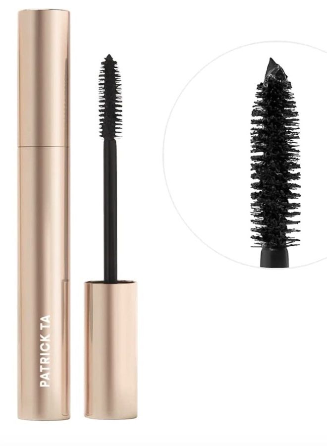 Patrick Ta Major Volume Black Mascara - (intensely black, ultra-dramatic mascara, ultimate volume, lift, and definition)