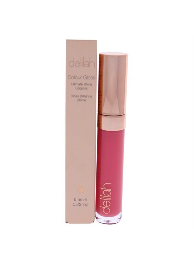 Ultimate Shine Lip Gloss - Amalie - Long Lasting, Hydrating, Non-Sticky & Moisturizing Vegan Formula - Vitamin E - Paraben Free - Cruelty Free - Glossy Finish - 0.22 Oz
