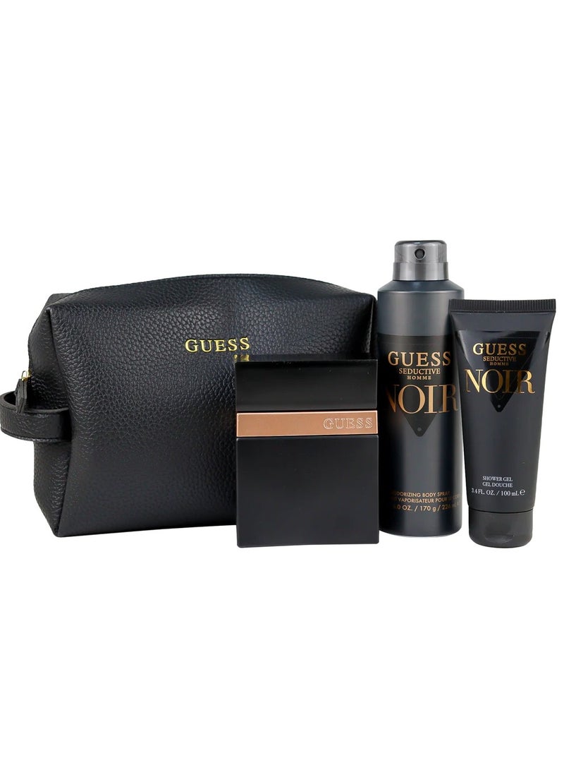 Guess Noir Men's 3pc Value Gift Set