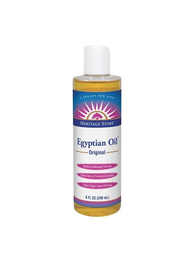 Heritage Store Egyptian Oil, Original, 8 Ounce