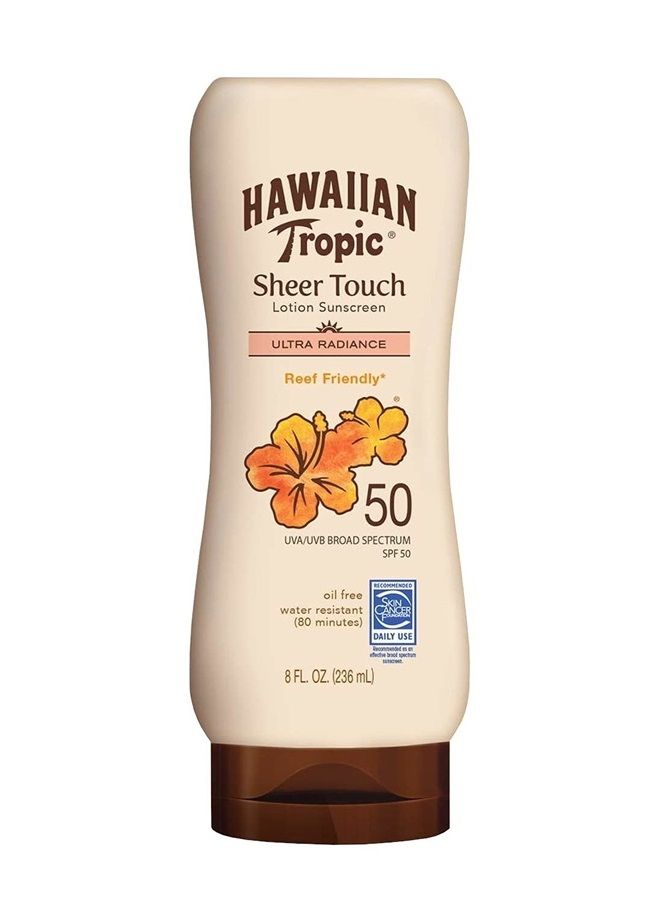 Sheer Touch Sunscreen SPF 50 Plus 8 oz (Pack of 3)