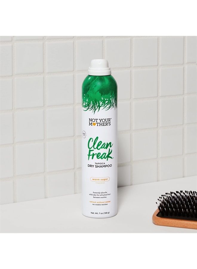 Clean Freak Tapioca Dry Shampoo (2-Pack) - 7 oz - Refreshing Dry Shampoo - Instantly Absorbs Oil and Odor for Refreshed Hair