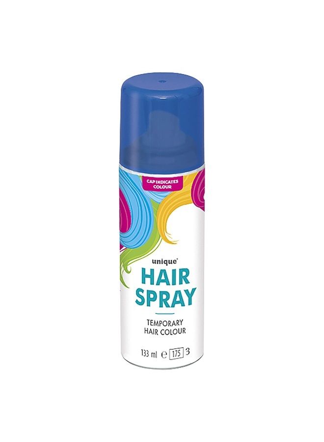 Temporary Neon Color Hair Spray, 4.5 Oz, Blue