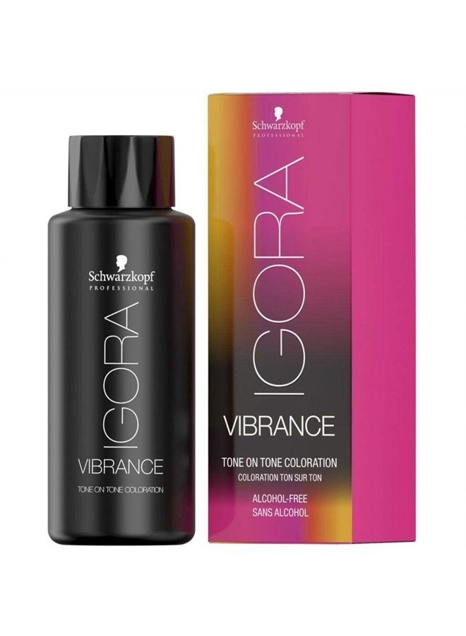 Professional Igora Vibrance Demi-Permanent Tone on Tone Hair Color (6-6)