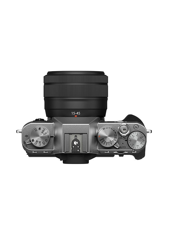 X-T30 II Mirrorless Camera With XC 15-45mm Lens Silver
