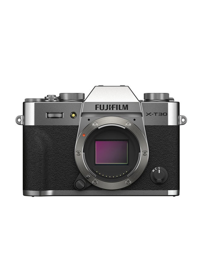 X-T30 II Mirrorless Camera With XC 15-45mm Lens Silver