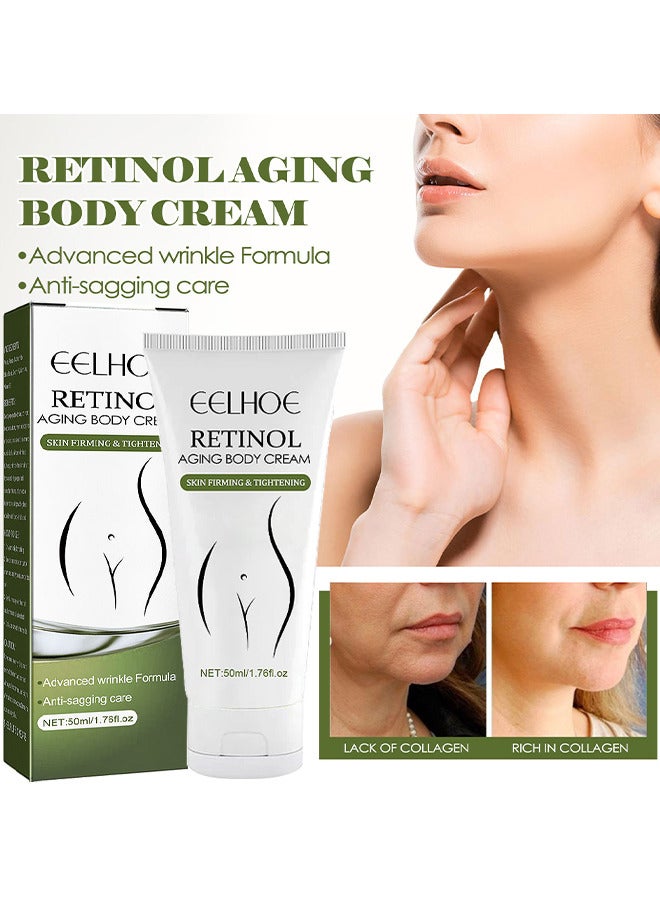 Retinol Aging Body Cream, Firming Peptides Cream For Face And Body, Moisturizes, Hydrating Collagen Anti-Aging Cream, Anti Aging Retinol-Facial Cream For Face