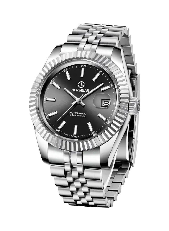 Bersigar BG-1645 Luxaura Design Stainless Steel Automatic Water Resistant Watch