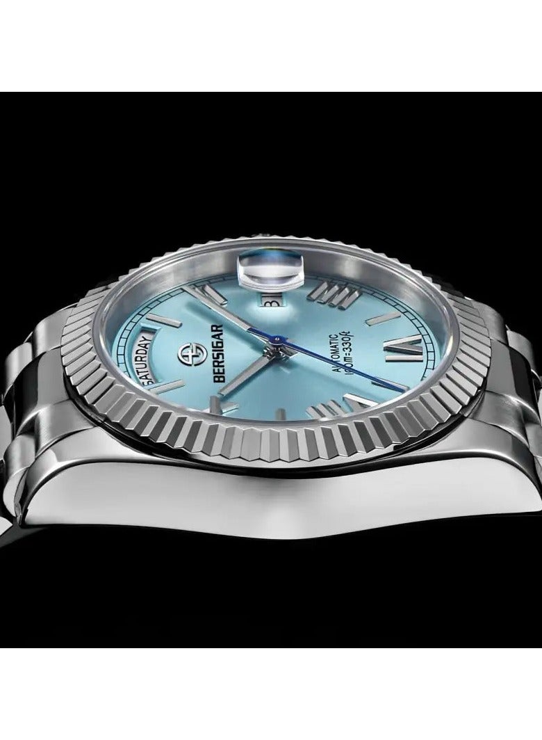 Bersigar BG-1752 Luxaura Design Stainless Steel Automatic Water Resistant Watch