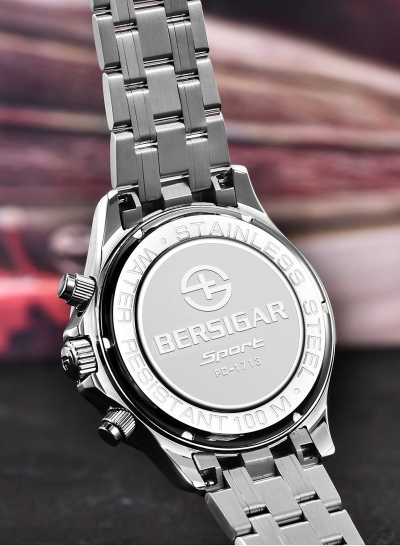 Bersigar BG-1713 Ocular Luxury Design Stainless Steel Water Resistant Watch