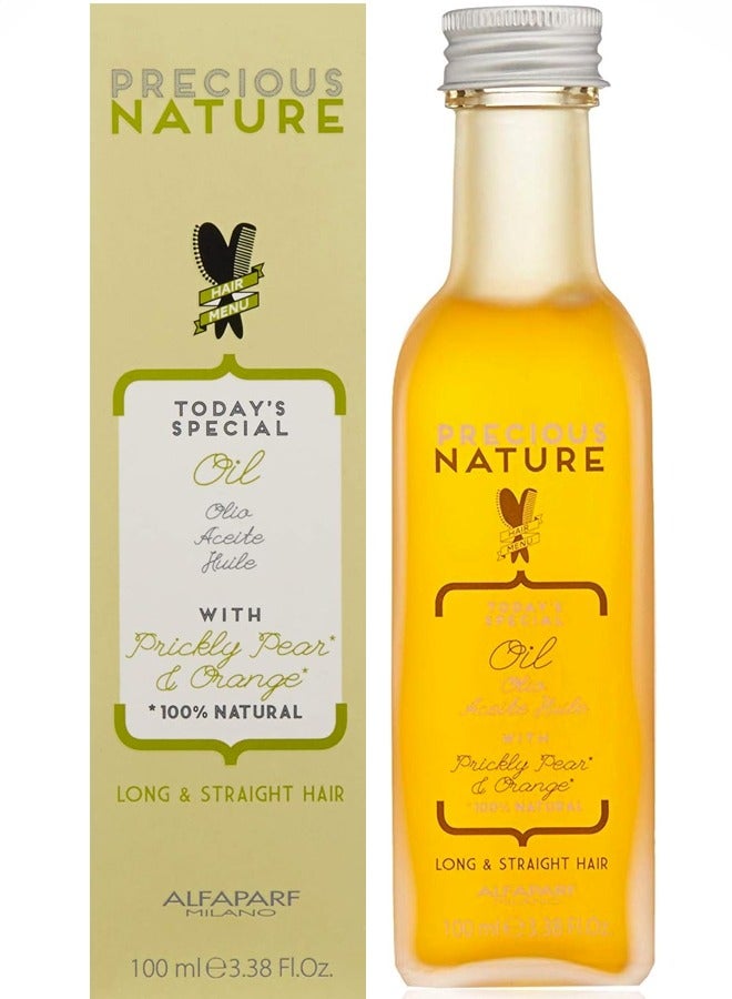 Precious Nature Oil with pear and orange for long and Straight hair 100ml