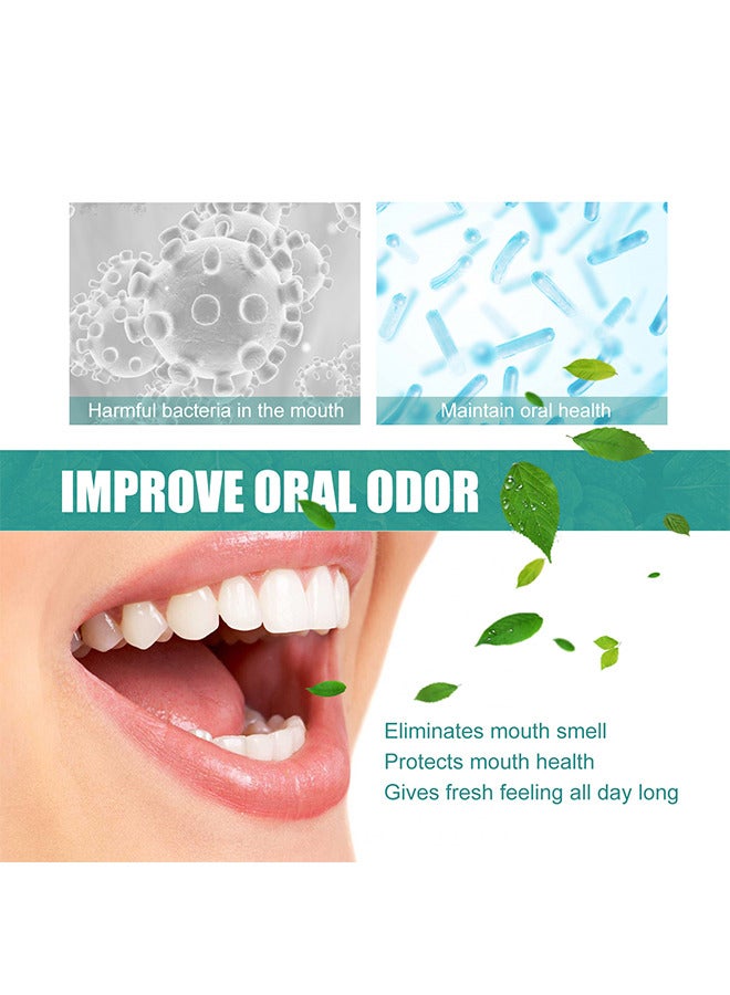 Fresh Breath Oral Care Essence, Natural Breath Freshening Drops For Bad Breath And Dry Mouth, Fresh Breath Essence With Mint Oil, Bad Mouth Smell Removing Drops, Travel Size Concentrated 30ML