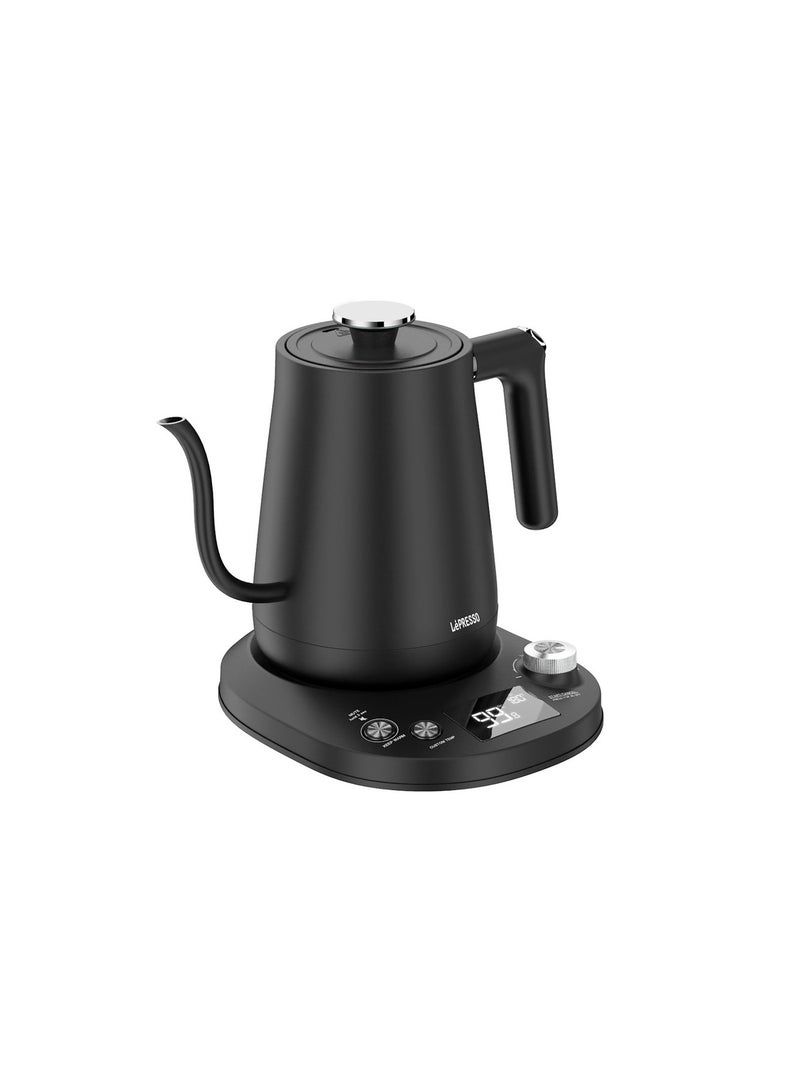 Lepresso 700W Temperature Control Kettle with Digital Display 800ml - black