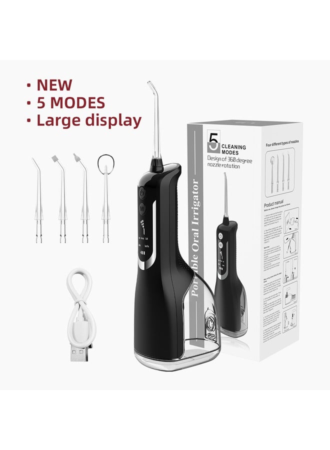Portable USB Rechargeable Oral Irrigator Water Flosser Water Jet