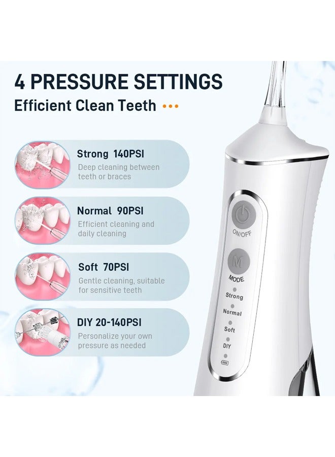Household Electric Oral Irrigator High Frequency Pulse DIY Portable Dental Drill For Cleaning Teeth Nose