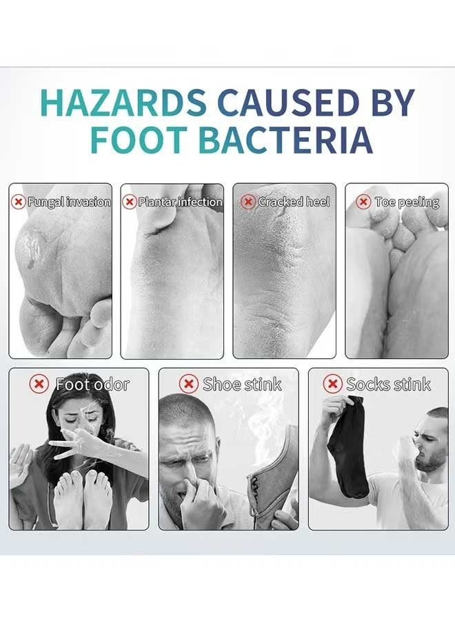 Foot Beriberi Deodorization Bacteriostasis Spray 20ml, Foot Care Spray, Treatment Of Foot Itching And Foot Odor, Deodorant And Antibacterial Foot Odor Spray To Relieve Odor Sweat Feet