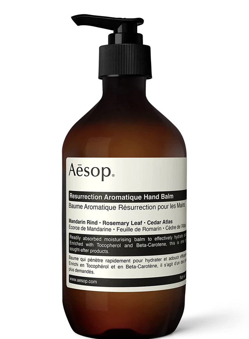 Aesop Resurrection Aromatique Hand Balm 500ml