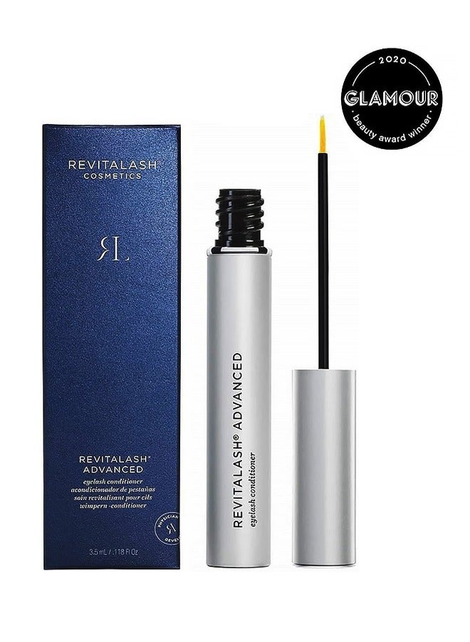 Eyelash Growth Serum 3.5ml, Promotes Appearance of Longer and Thicker Eyelashes, Enhances and Protect Against Breakage While Improving Flexibility, Can Easily Be Worn Alone or Under Makeup