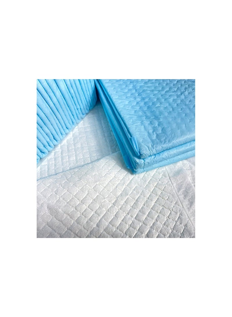 BabaMama Disposable Changing Mats 120 Counts Soft Waterproof Mat Portable Leak Proof Changing Mat New Mom Leak Proof Under pad Mattress Table Protector Pad