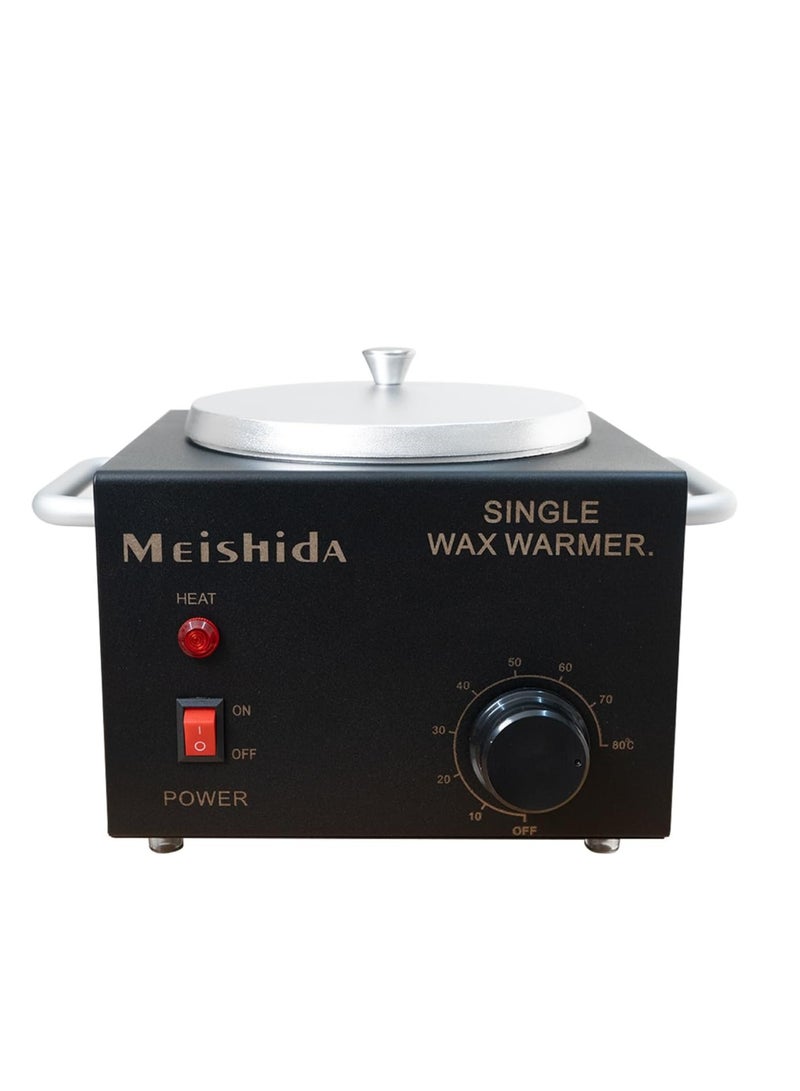 Meishida Wax Warmer Single Electric Wax Melt Heater for Home and Spa Use Black