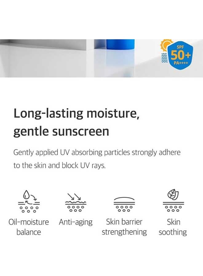 ISNTREE Hyaluronic Acid Watery Sun Gel 50ml, Suncream Spf50 Pa++++, Hydrating Gel Texture, Replenishes Moisture,Sunscreen And Whitening, Suitable For All Skin Types With Sunscreen