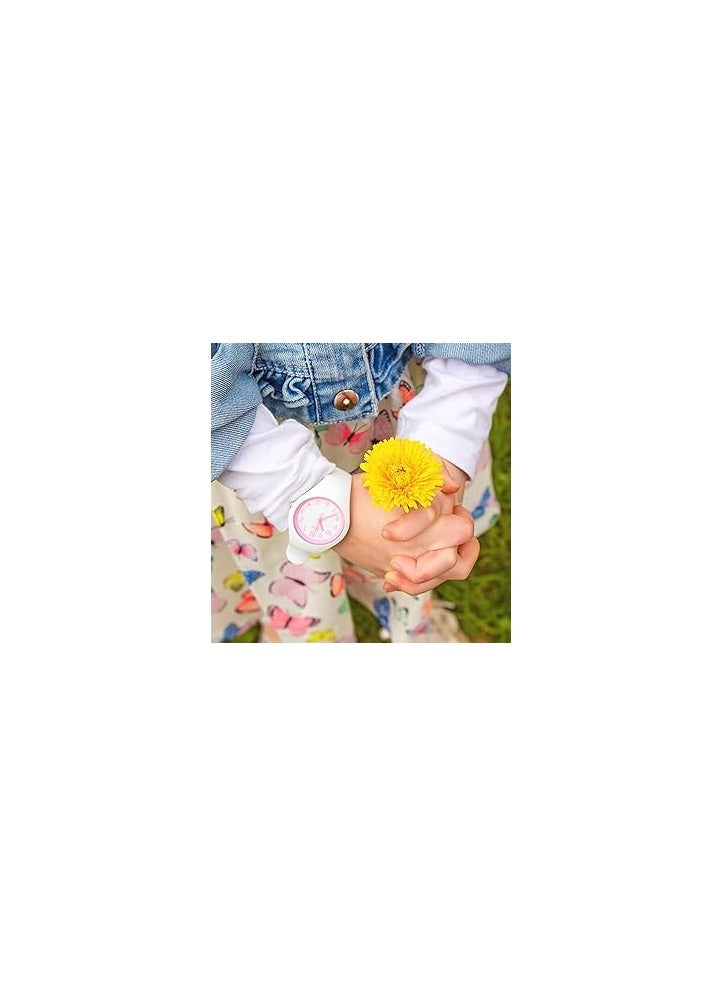 ICE-WATCH - Ice Ola kids Candy White - Girl's Wristwatch With Silicon Strap - 014426 (Small)