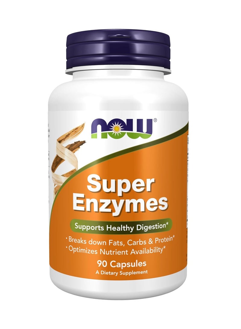Super Enzymes Dietary Supplement - 90 Tablets
