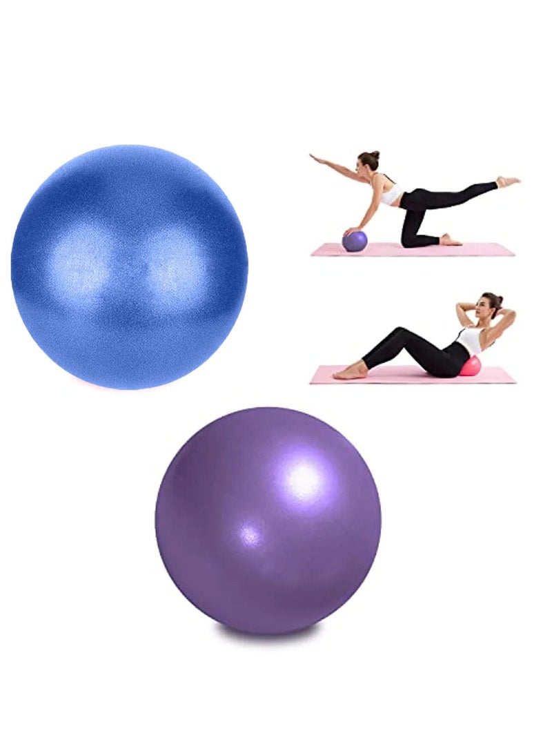 Soft Pilates Ball, 9 Inch Exercise Ball, Barre Ball, Mini Gym Ball, Pilates, Yoga, Core Training and Physical Therapy, Improves Balance, 23cm