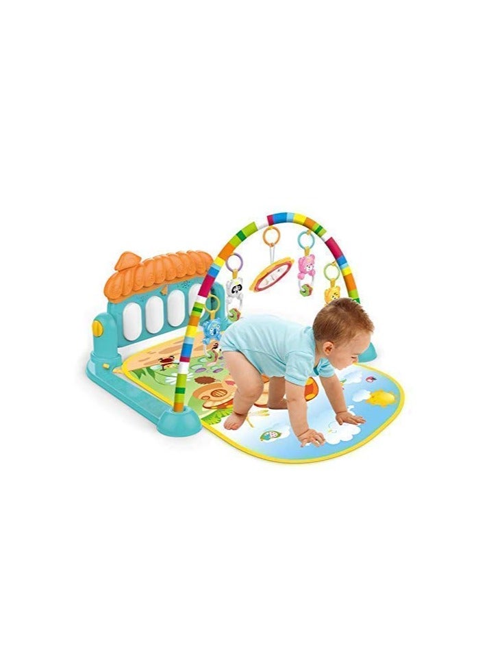 Baby multifunctional pedal piano fitness frame 0-1 year old baby music