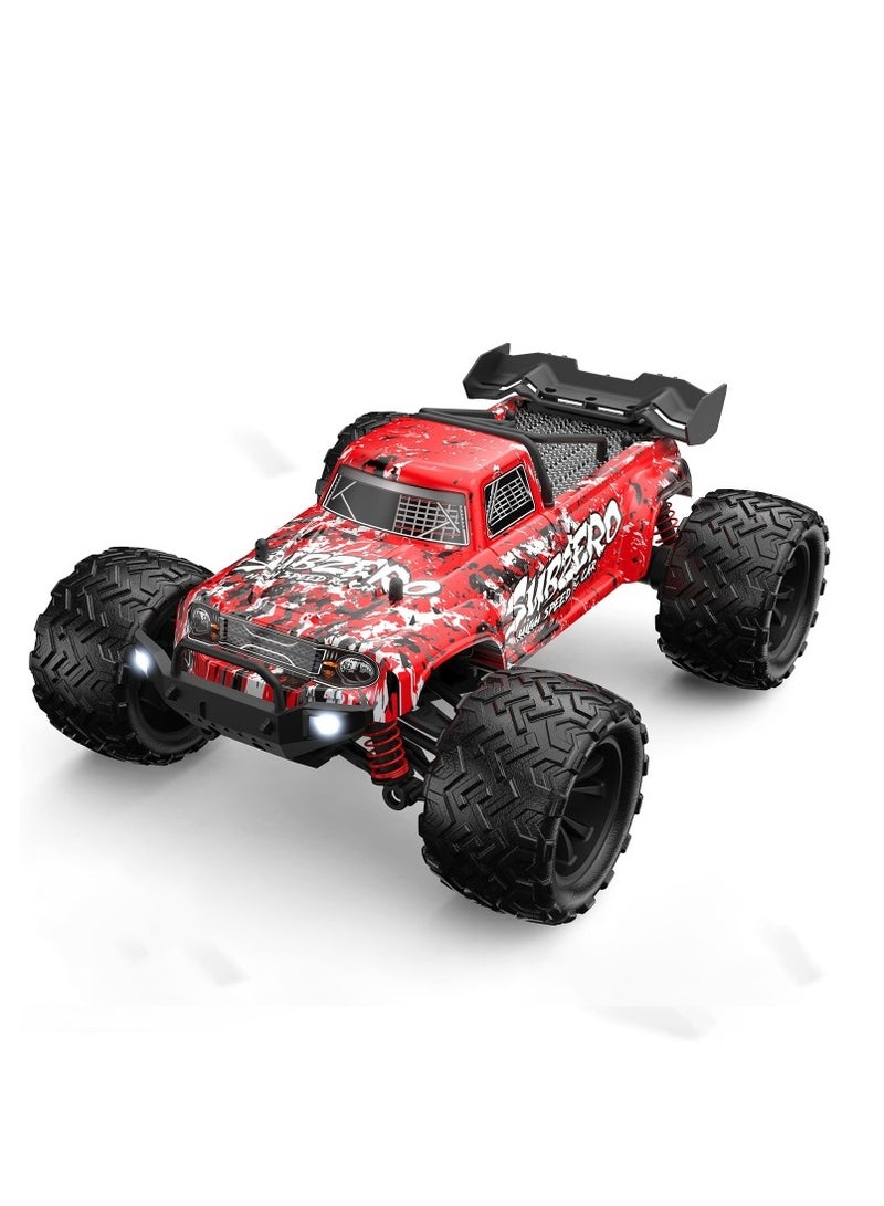 Unleash Excitement with the 9500E 1:16 Full Scale Remote Control Car - 4WD, High Speed, and Striking Red Design for Ultimate Thrills!