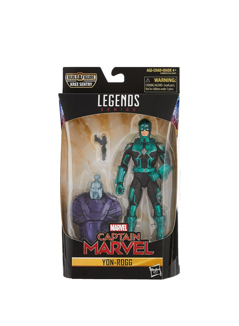 Marvel Captain Marvel 6-inch Legends Yon-Rogg Kree Figure