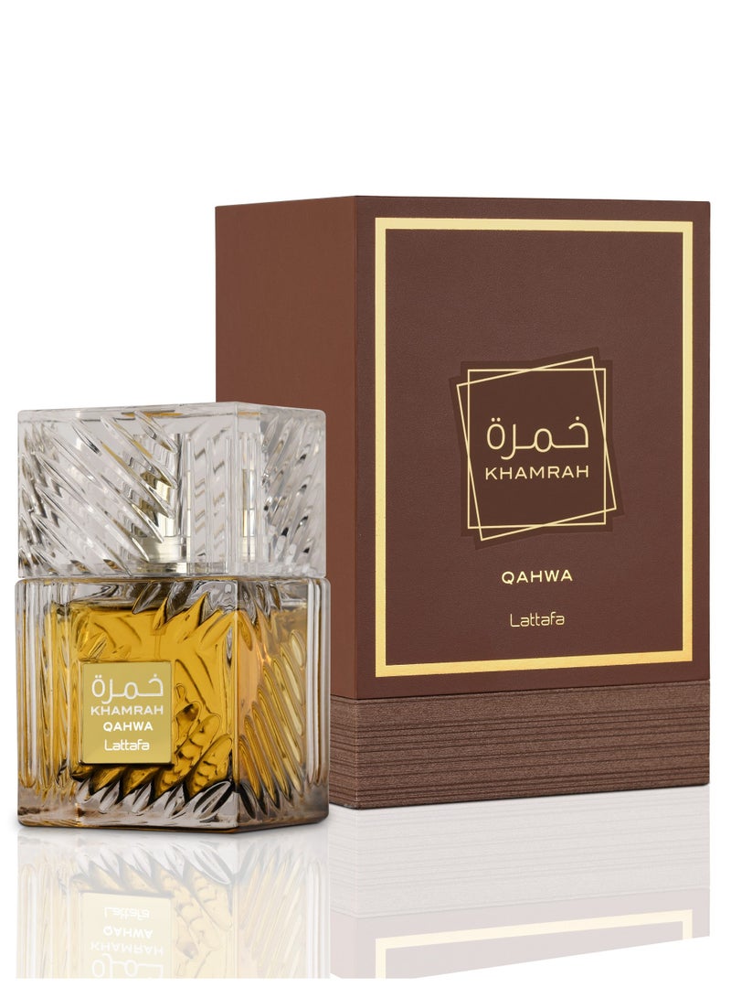 lattafa khamrah qahwa eau de parfum