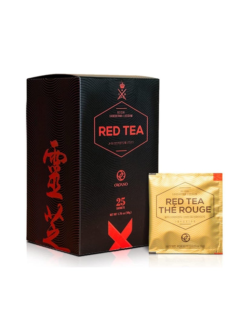 Red Tea Antioxidant Organic with Amino acids 1 Box