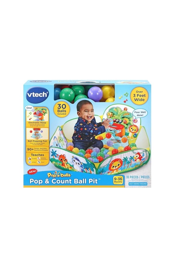 VTech Pop-a-Balls Pop & Count Ball Pit