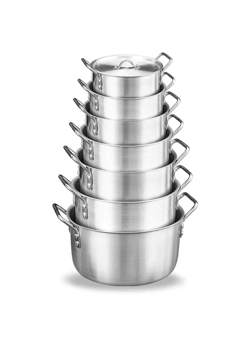 7pcs Pots With Lid Hot Pots Cookware Set Aluminum Cookware Kitchen Cooking Set