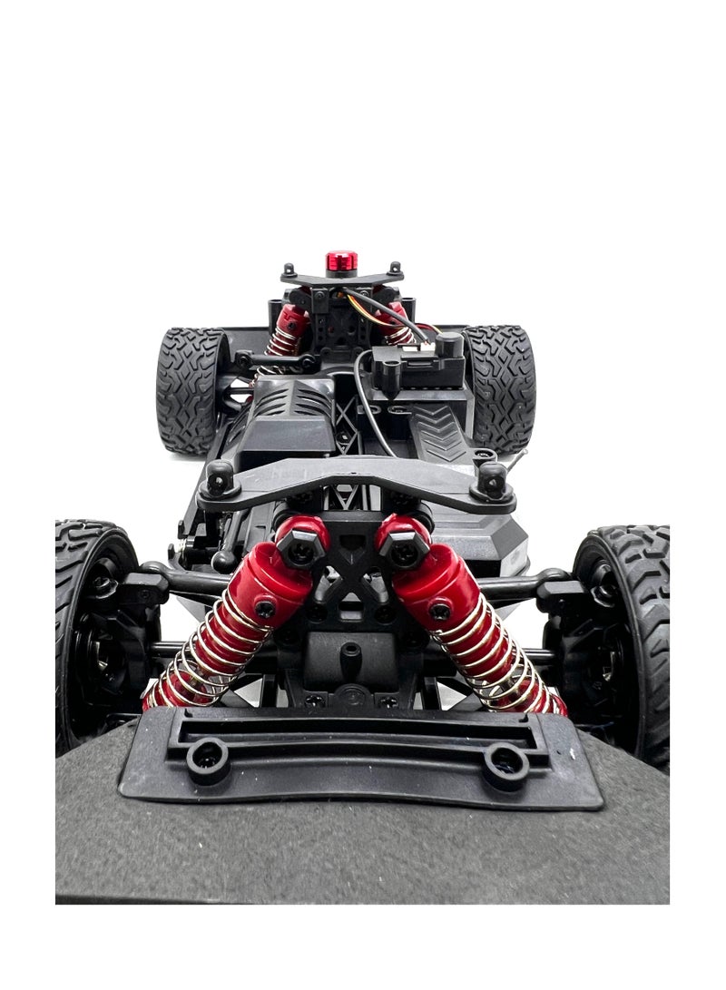 MZtoyz newly 1 16 scale 4 wheel drive RC car with LED angle lights remote control car drift Off-Road drift monster trucks Toy For Boys