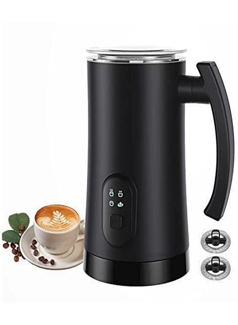 Electric Milk Frother, 4 in 1 Milk Steamer,11.8oz 350ml Automatic Warm and Cold