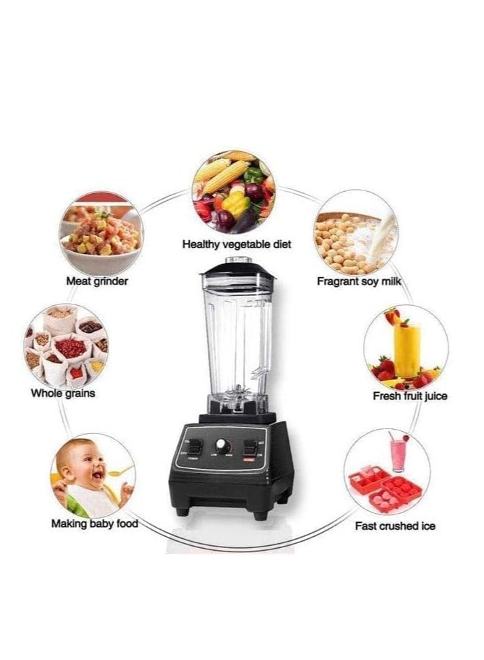 Silver Crest Blender for Vegetable, Fruits, Spices With 2 Jars 4500w Heavy Duty