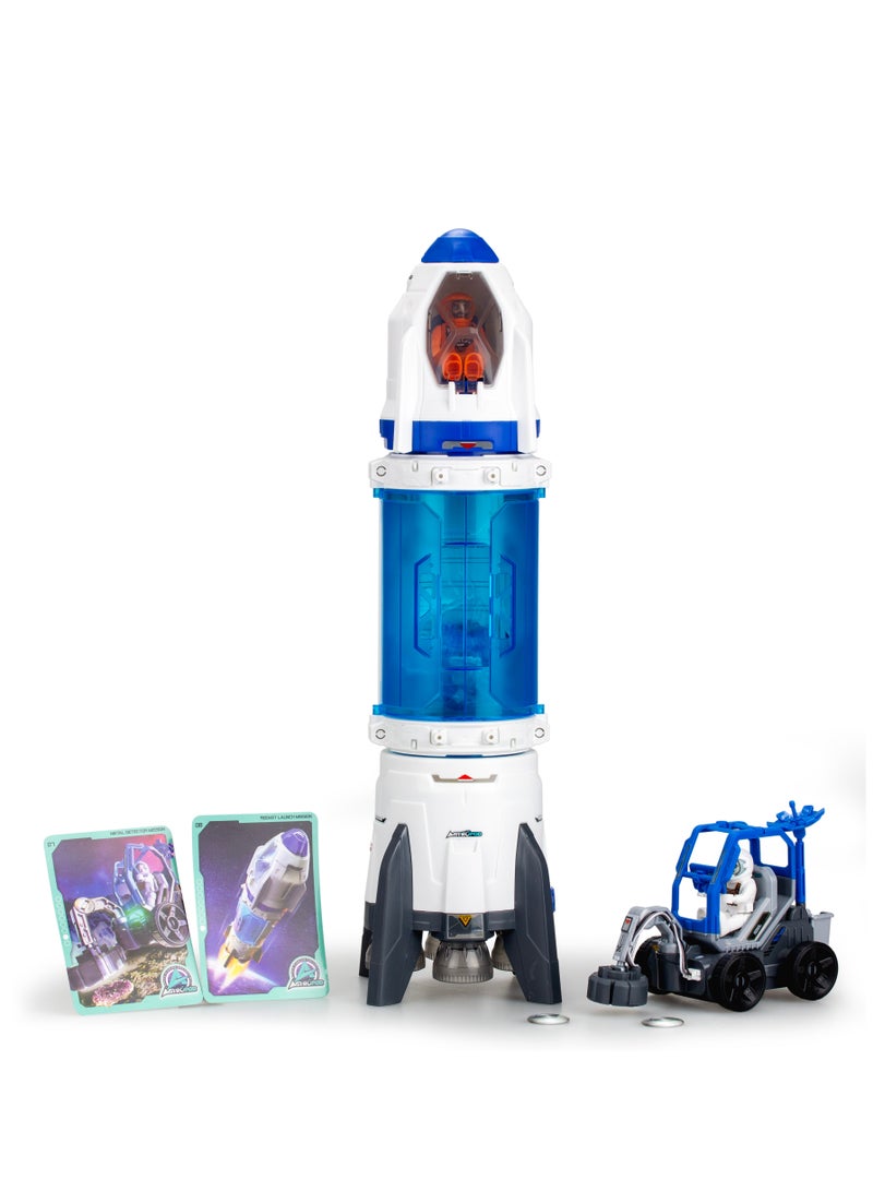 SilverLit ASTROPOD Deluxe Ultimate Mission, Space Rocket Toy for Ages 6+