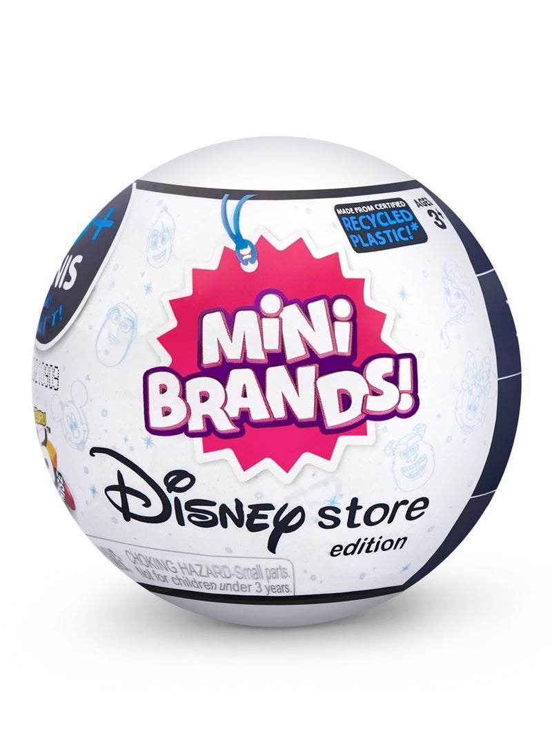 ZURU 5 SURPRISE MINI BRANDS! Disney Store Series 1, 50+ Mini's to Collect for Ages 3+