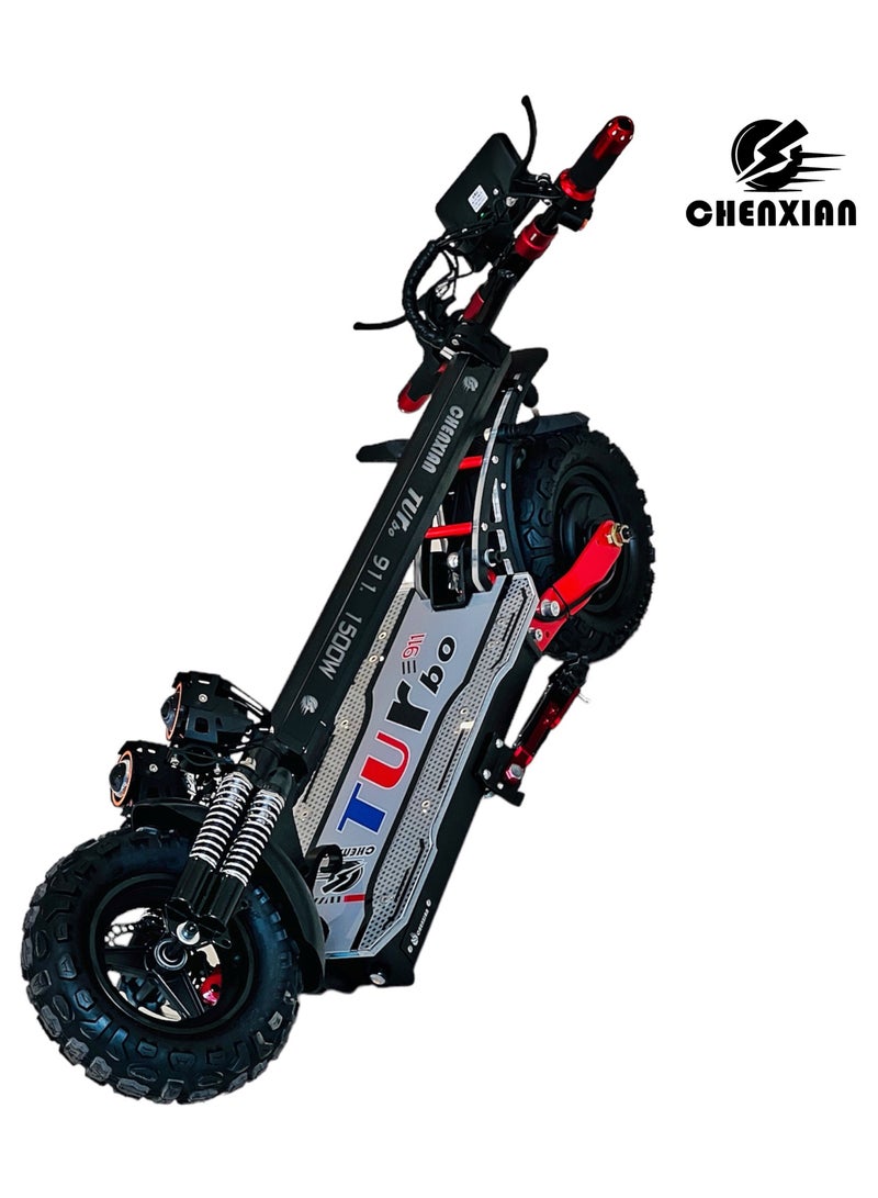 High power scooter with speed of 70Km/h and colour change system with remote